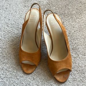 American Apparel Brown Heels/Size:6.5
